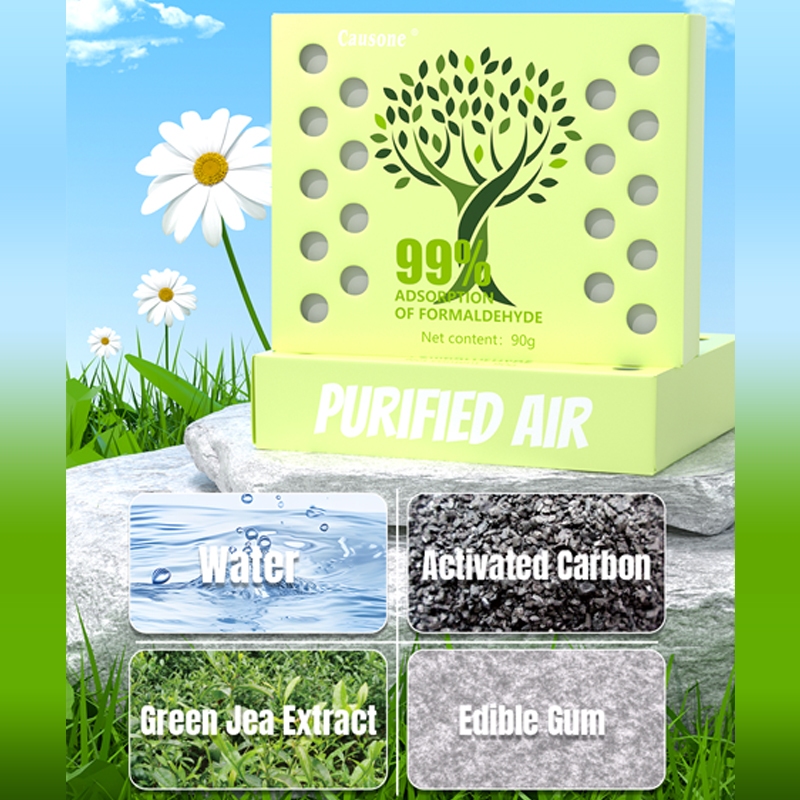 การกําจัดฟอร์มาลดีไฮด์ Deformaldehyde-Free ในครัวเรือน New House Car Deodorant ทําความสะอาด Air