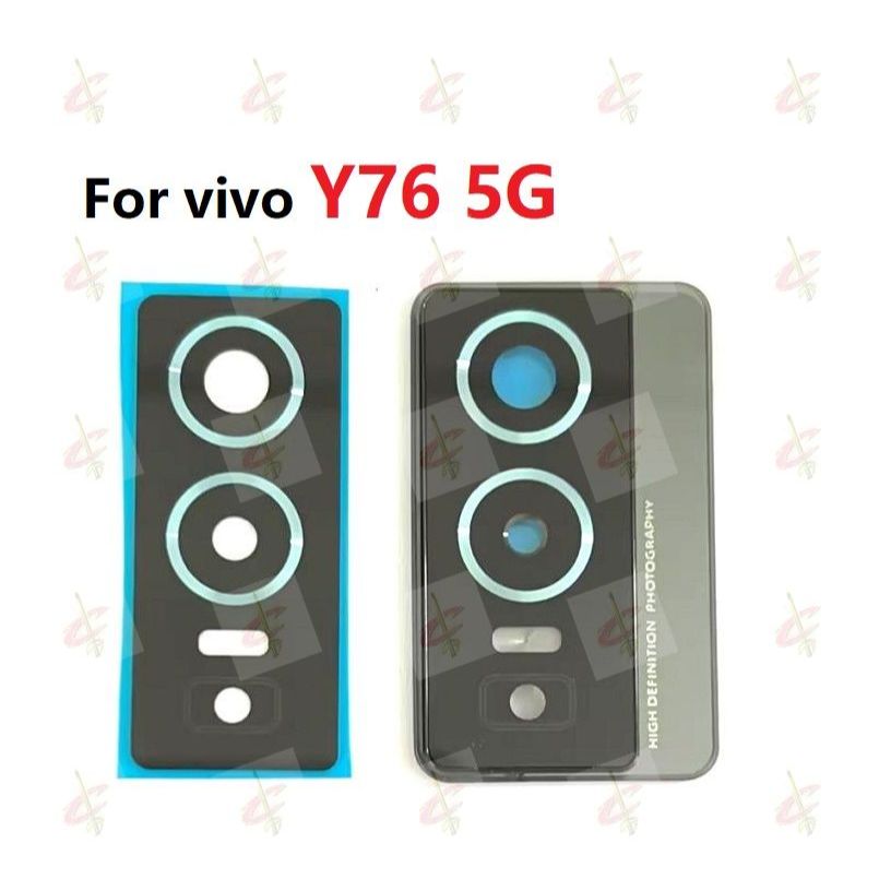 เลนส์กล้อง (Camera Lens) ,กรอบเลนส์ สําหรับ Vivo Y76 5G