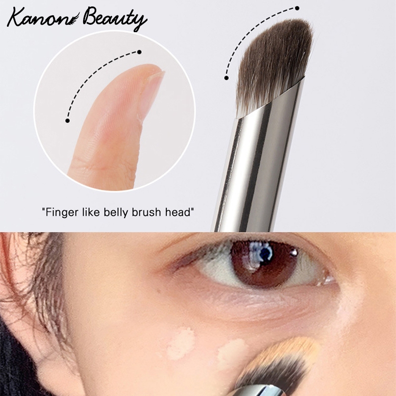 คอนซีลเลอร์แปรงแต่งหน้า Precision Soft Fluffy Smudge Brush Cover Acne Dark Circles Multi-Function Detail Makeup Tools