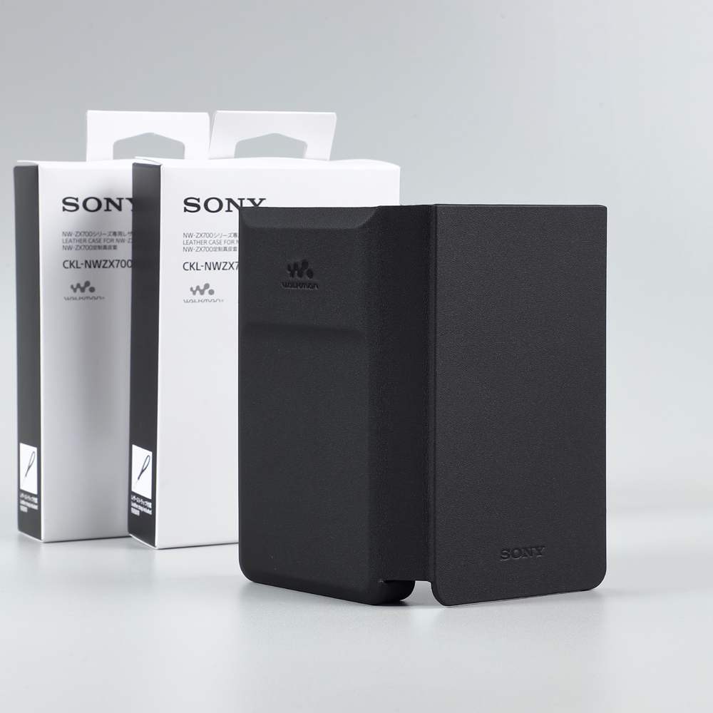 ของแท ้ หนังป ้ องกันเปลือกผิวสําหรับ Sony Walkman NW-ZX700 ZX706 ZX707