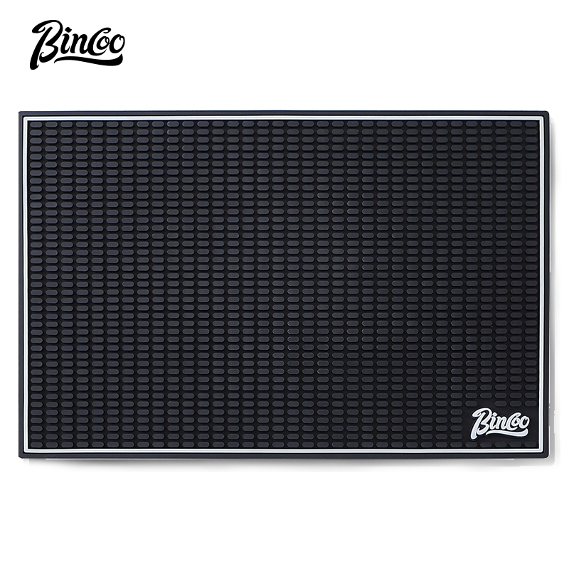 Bincoo Coffee Bar Storage Mat แผ ่ นกรองเครื ่ องชงกาแฟอิตาลี Pressed Powder Cloth Pad หนาพับได ้
