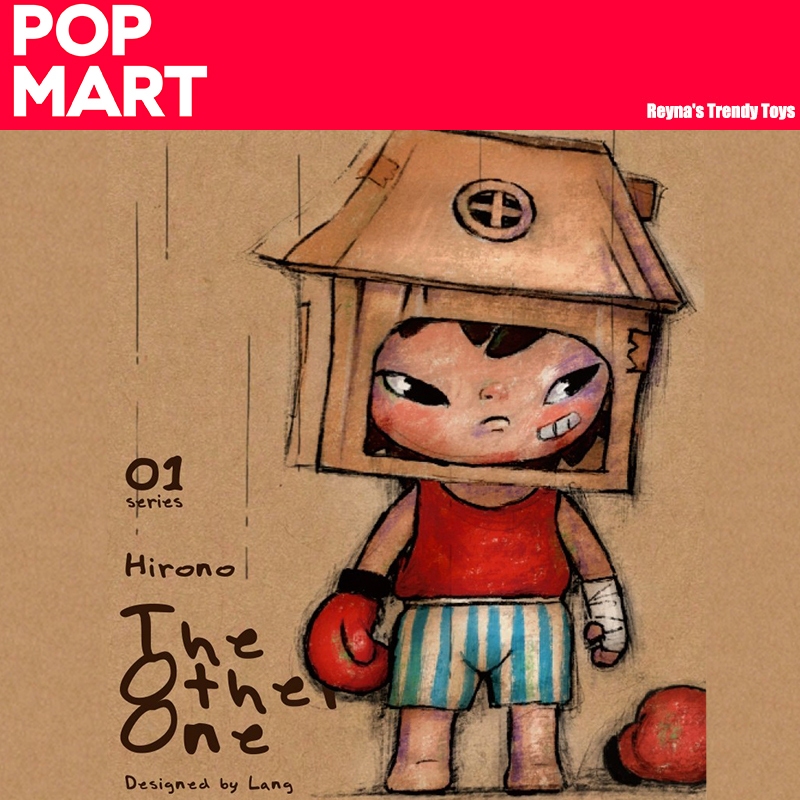 [พร้อมส่ง ของแท้] POPMART Hirono THE OTHER ONE Series Hirono v1 ของขวัญ ตุ๊กตา ของเล่น เป็นที่นิยม