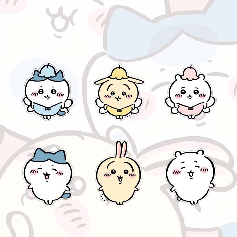 เข ็ มกลัดอะคริลิค Chiikawa Derivative Badge การ ์ ตูนน ่ ารักกระเป ๋ านักเรียนจี ้ ขนาดเล ็ กตกแต ่ ง
