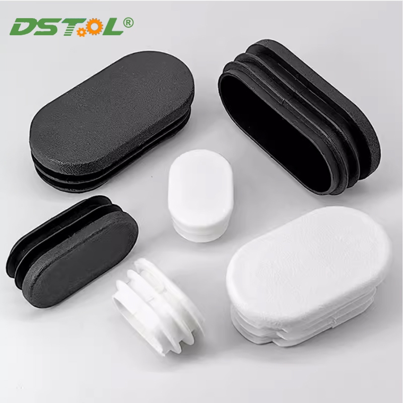 รูปไข่หลอดพลาสติก จบ หมวก ตารางฟุตเก้าอี้ฝุ่นปกปลั๊กท่อแทรกอุปกรณ์เฟอร์นิเจอร์