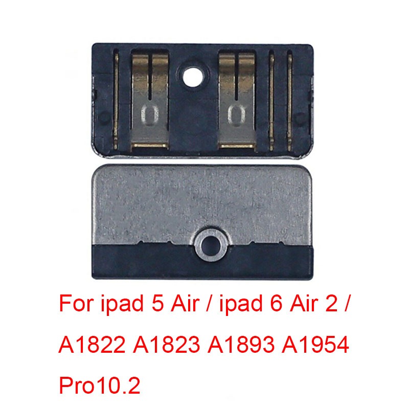 1-5pcs แบตเตอรี่ด้านใน FPC Connector สําหรับ Ipad 6 5 Air Pro 12.9 10.5 10.2 9.7 Mini 1 2 3 4 5 A1822 A1823 A1566 A1567 A1709 A1673 A1674 A2197 A2200 คลิป Contact ผู้ถือ