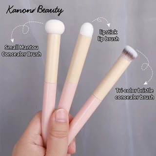 แปรงแต่งหน้าคุณภาพสูง Mantou ฟองน้ําคอนซีลเลอร์แปรงลิปสติกแปรงแต่งหน้าริมฝีปากเครื่องมือเครื่องสําอาง Foundation