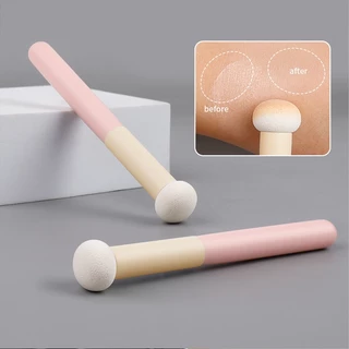 แปรงแต่งหน้าคุณภาพสูง Mantou ฟองน้ําคอนซีลเลอร์แปรงลิปสติกแปรงแต่งหน้าริมฝีปากเครื่องมือเครื่องสําอาง Foundation