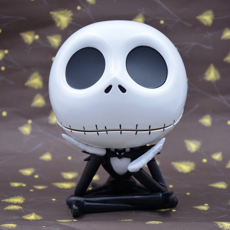 18 ซม.อะนิเมะ Nightmare ก่อนคริสต์มาสรูปแจ็ค Skellington PVC Action Figures คอลเลกชันเดสก์ท็อปตกแต่งตุ๊กตาของเล่น