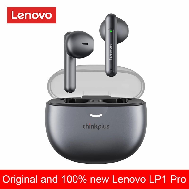 Lenovo LP1 PRO หูฟังบลูทูธ 5.1 ไร ้ สายไฮไฟสเตอริโอเบสเกมกีฬาลดเสียงรบกวนอัจฉริยะ HD โทรพร ้ อมไมโครโฟน