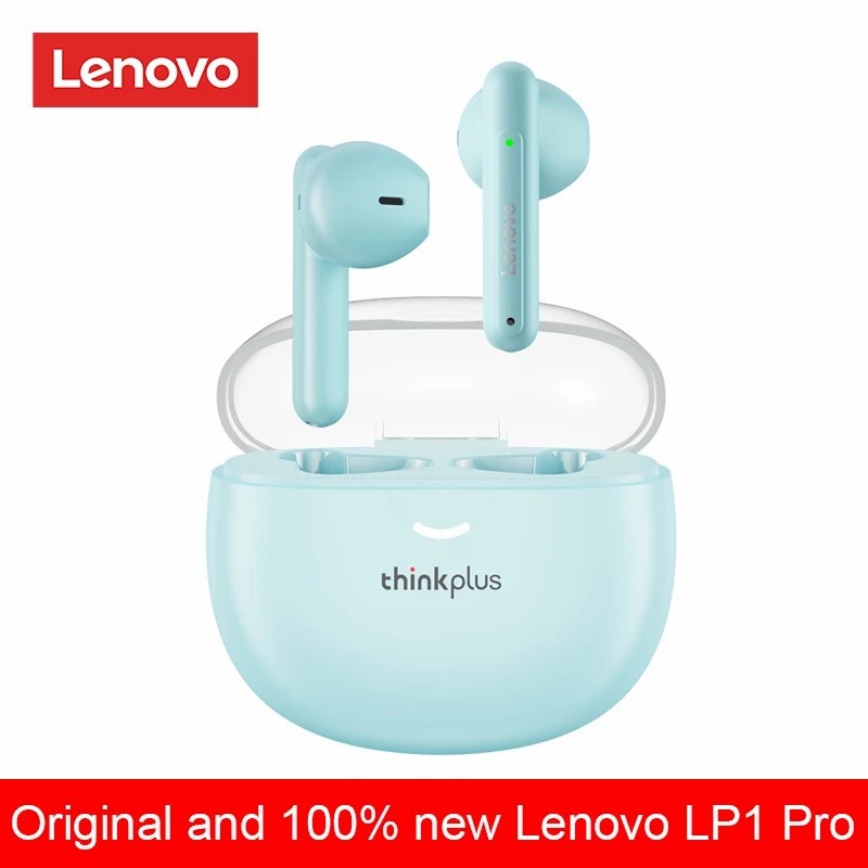 Lenovo LP1 PRO หูฟังบลูทูธ 5.1 ไร ้ สายไฮไฟสเตอริโอเบสเกมกีฬาลดเสียงรบกวนอัจฉริยะ HD โทรพร ้ อมไมโครโฟน