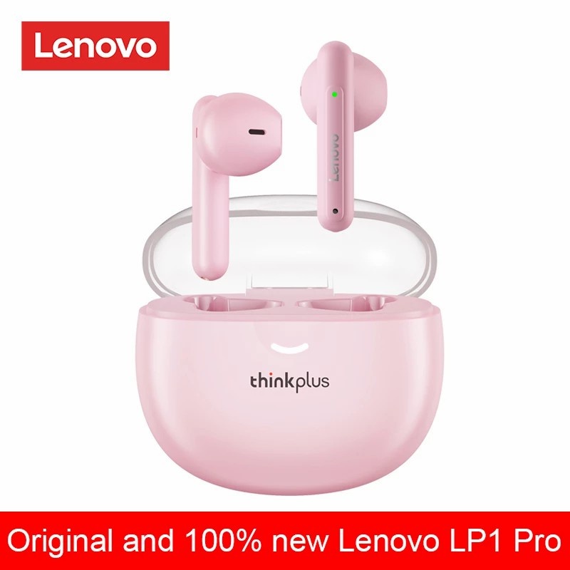 Lenovo LP1 PRO หูฟังบลูทูธ 5.1 ไร ้ สายไฮไฟสเตอริโอเบสเกมกีฬาลดเสียงรบกวนอัจฉริยะ HD โทรพร ้ อมไมโครโฟน
