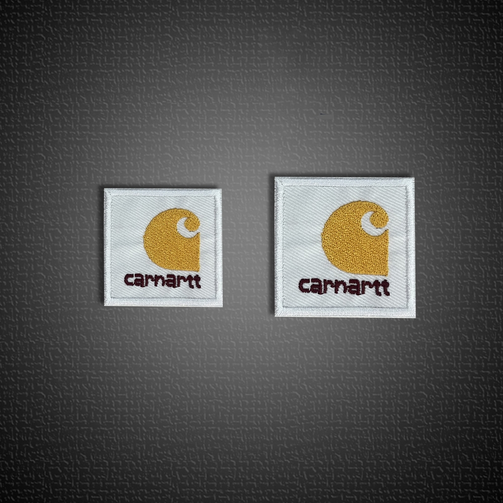CARHARTT workwear badge โลโก้ปักแพทช์ผ้าแพทช์เสื้อผ้าอุปกรณ์เสริมส่วนบุคคลรีดผ้าล้างทําความสะอาดได้พิมพ์