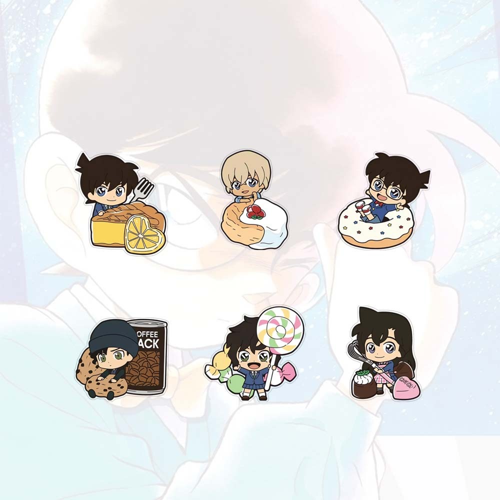 เข ็ มกลัดอะคริลิค Conan กระเป ๋ าตกแต ่ ง Q Edition น ่ ารักการ ์ ตูนเข ็ มกลัด Pin อุปกรณ ์ เสริม ราคา ถูกที่สุด ดีลบีเคเค แกลเลอรีภาพที่ 2