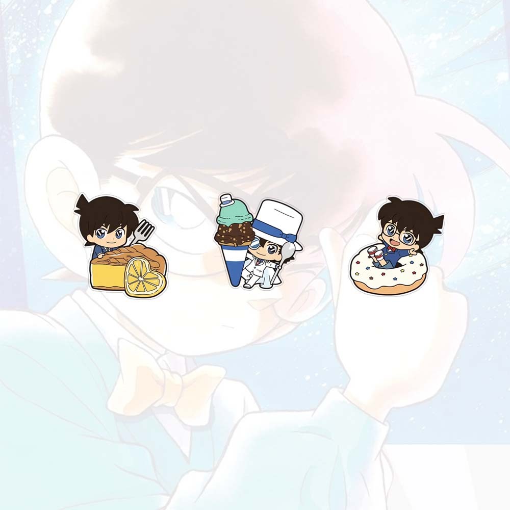 เข ็ มกลัดอะคริลิค Conan กระเป ๋ าตกแต ่ ง Q Edition น ่ ารักการ ์ ตูนเข ็ มกลัด Pin อุปกรณ ์ เสริม ราคา ถูกที่สุด ดีลบีเคเค แกลเลอรีภาพที่ 4