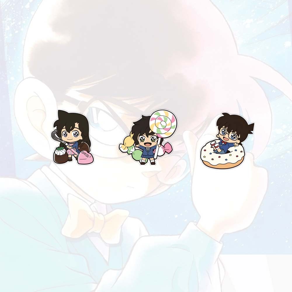 เข ็ มกลัดอะคริลิค Conan กระเป ๋ าตกแต ่ ง Q Edition น ่ ารักการ ์ ตูนเข ็ มกลัด Pin อุปกรณ ์ เสริม ราคา ถูกที่สุด ดีลบีเคเค แกลเลอรีภาพที่ 5