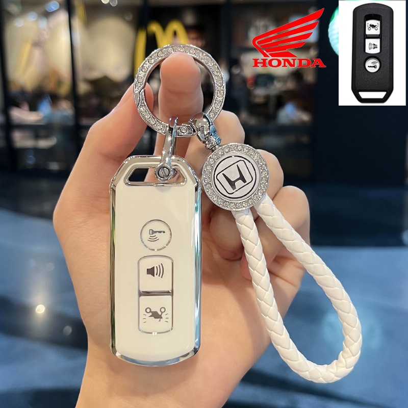 Honda SH Mode/SH 125-150 ใหม ่ ล ่ าสุด-2019/SH150 2021 vn/PCX150/ PCX2016-2020/ADV/FORZA 300 /NS110R/Scooter Remote Key Cover Case Casing