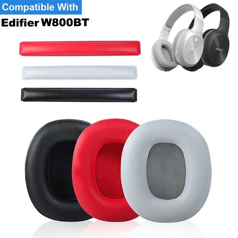 เปลี ่ ยนหูฟัง Earpads Ear Pad เบาะฟองน ้ ําชุดหูฟัง Earmuffs สําหรับ Edifier W800BT W808BT K800 K83