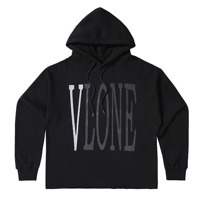 ยุโรป American Street Wear New York Limited HDPK VLONE สะท้อนแสง Big V เสื้อกันหนาวผู้ชาย High Stree