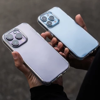 Sanptoch Ultra Slim Crystal Clearเคสโทรศัพท์สําหรับiPhone 17 16 15 14 13 12 Pro Max Matteโปร่งแสงปกแข็งสําหรับiPhone 17 Pro Max Lightบางโปร่งใสป้องกันปลอก