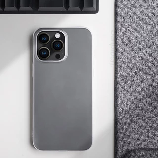 Sanptoch Ultra Slim Crystal Clearเคสโทรศัพท์สําหรับiPhone 17 16 15 14 13 12 Pro Max Matteโปร่งแสงปกแข็งสําหรับiPhone 17 Pro Max Lightบางโปร่งใสป้องกันปลอก