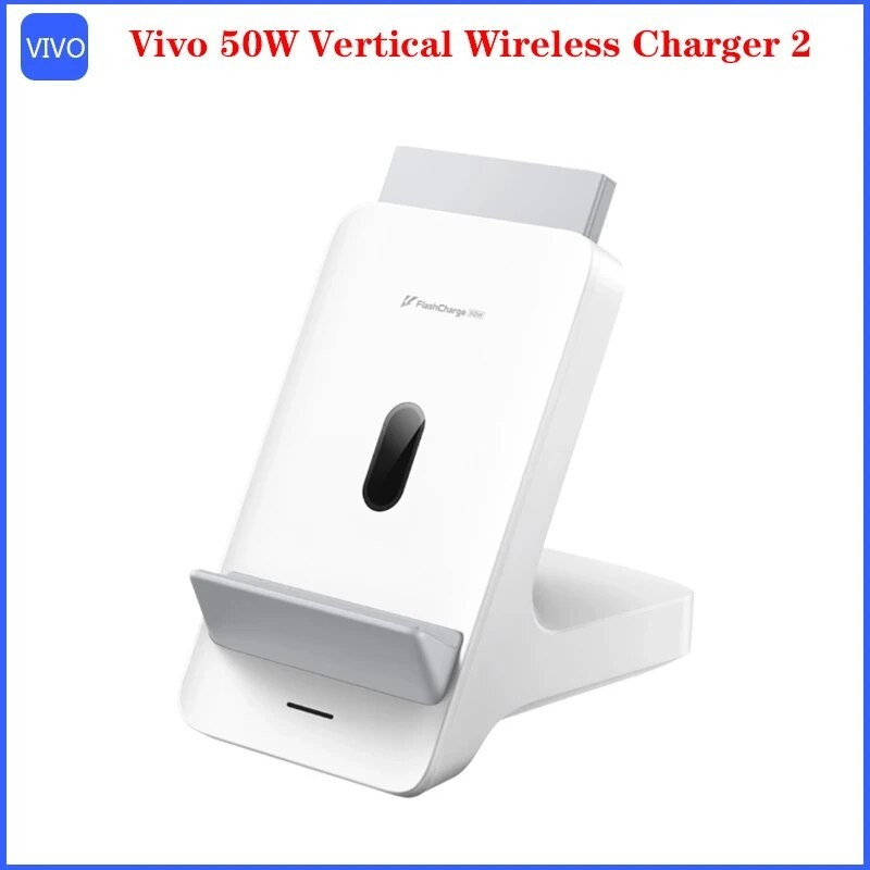 VIVO 50W Wireless Vertical Charger 2 ฐานชาร์จไร้สายปรับยกชาร์จประสิทธิภาพสูง air Cooling Cooling สํา
