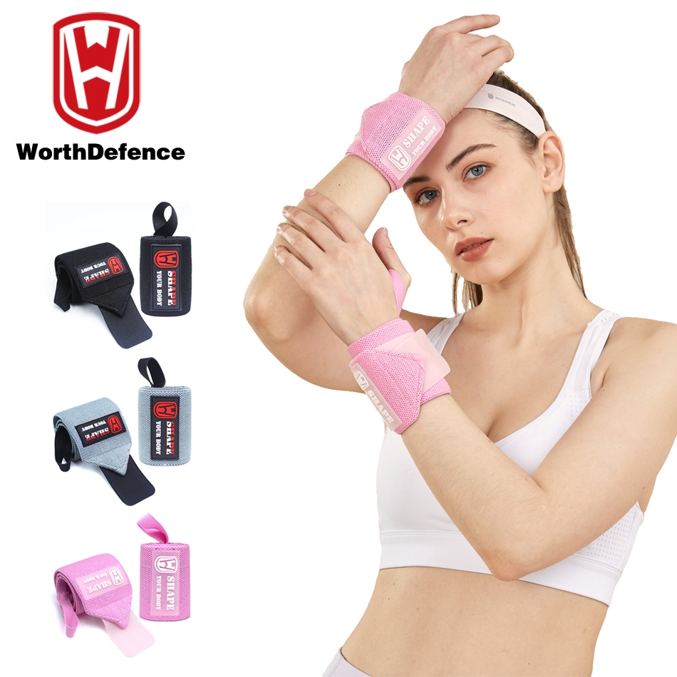 Worthdefence Wrist Wraps สําหรับ WeightLifting 20 นิ้ว Professional Grade Lifting Wrist Wraps ที่ดีท
