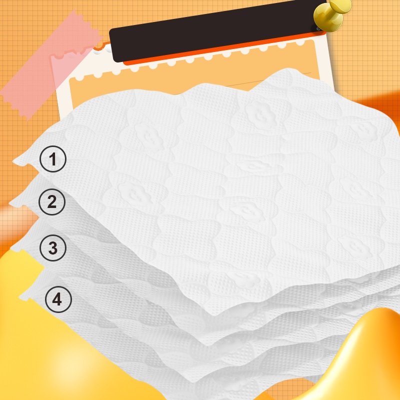 [ 20ห่อ ] LamPure คอมฟอร์ทกระดาษเช็ดหน้าแบบมืออาชีพสำหรับผิวหน้าลายนูนสองด้าน 240 แผ่น 4 ชั้น - 2