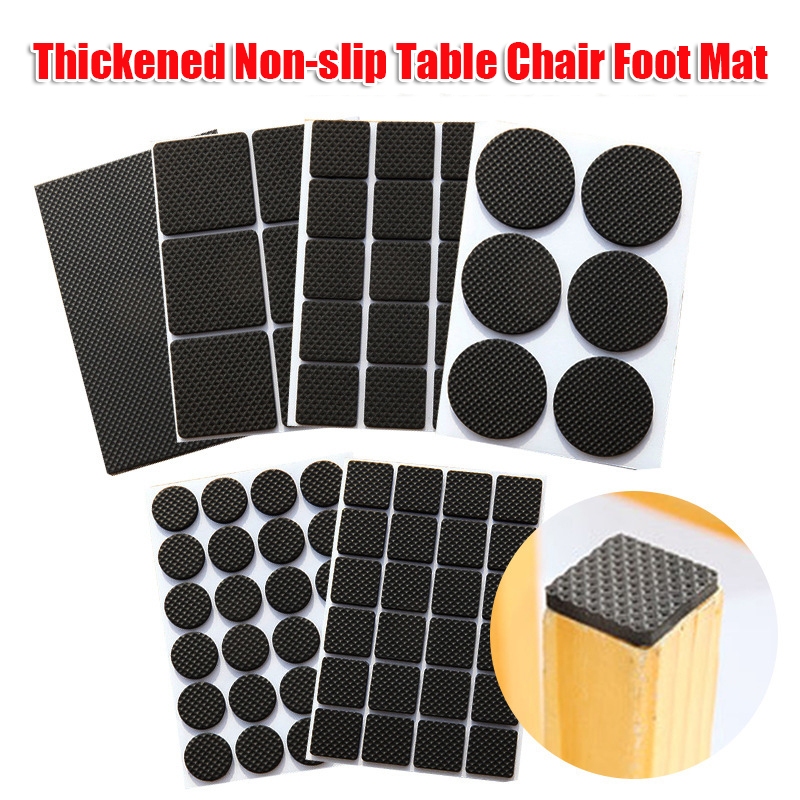 24/48pcs Anti-Slip Noise-Proof Mat Cover DIY เฟอร ์ นิเจอร ์ เก ้ าอี ้ ขา Pad เก ้ าอี ้ โต ๊ ะเท ้ าสติกเกอร ์