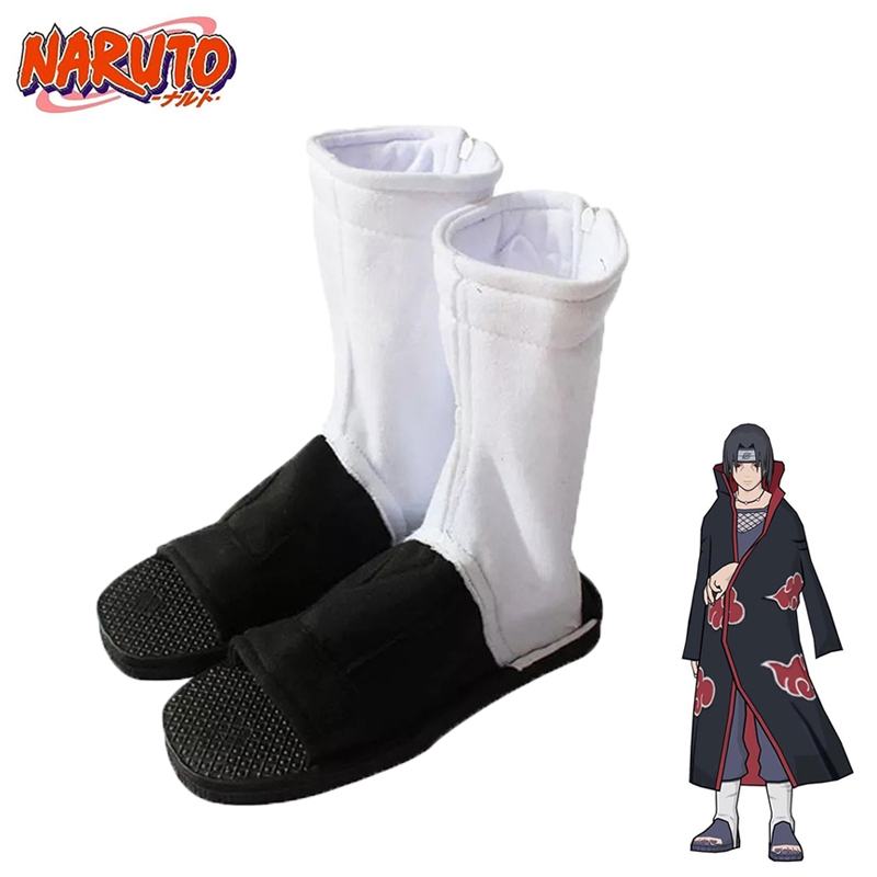 รองเท ้ านารูโตะ Akatsuki Nanja Cos เครื ่ องแต ่ งกายคริสต ์ มาสฮาโลวีนปาร ์ ตี ้ รองเท ้ าแตะรองเท ้ า