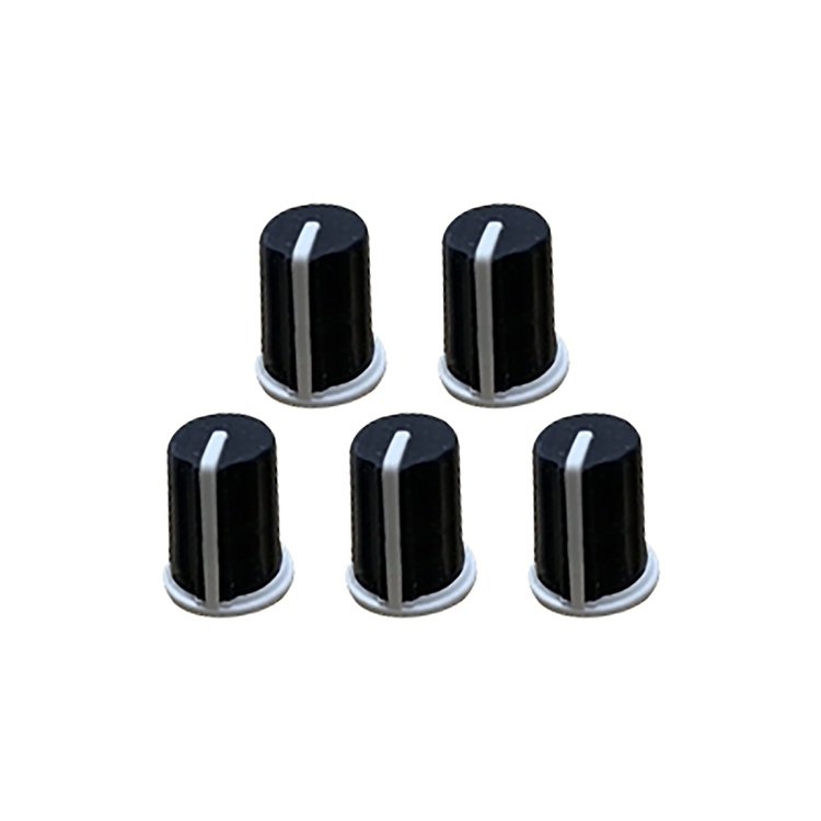5 ชิ ้ น EQ หมุนลูกบิด EQ Potentiometer ลูกบิดสําหรับอุปกรณ ์ DJ/Pioneer/Denon/Numark
