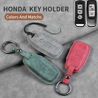 เคสกุญแจรีโมทรถยนต์ เครื่องหนัง สําหรับ honda pcx160 150 gio…