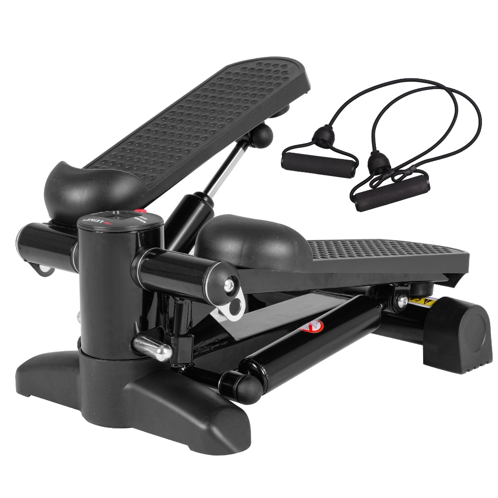 Leikefitness Mini stepper พร้อมวงฟิตเนส เครื่องออกกำลังกายขา เครื่องออกกำลังกายแบบสเต็ปสามารถรับน้ำหนักได้ถึง
