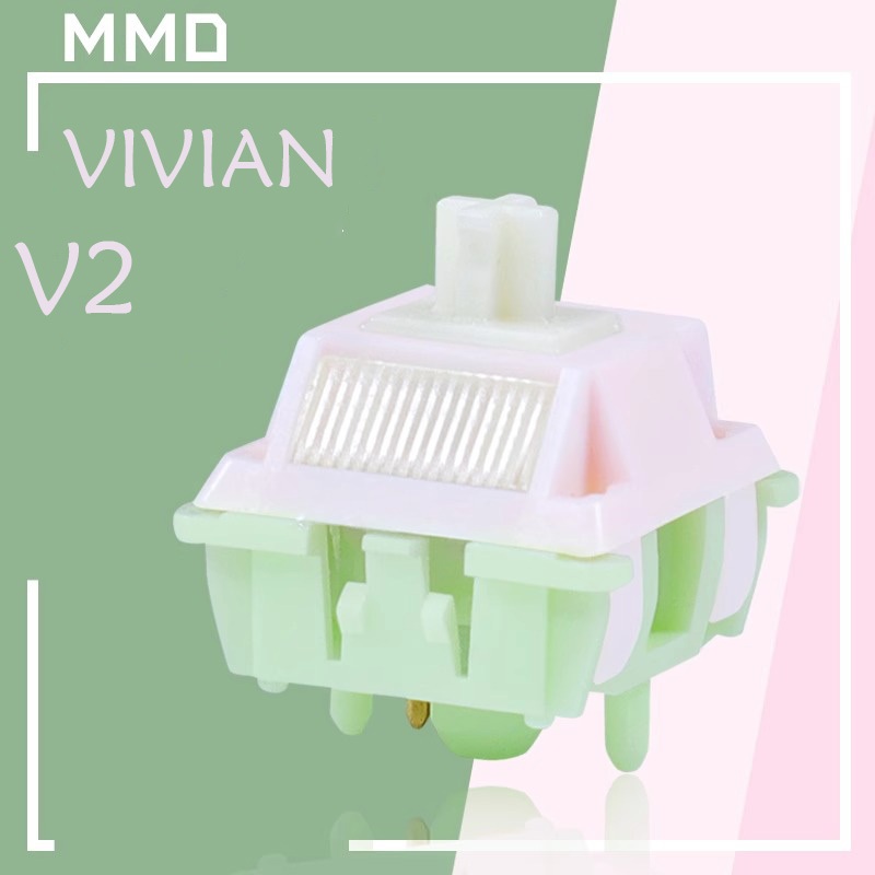 -LW- Mmd Vivian V2 Switch สวิตช ์ คีย ์ บอร ์ ดเชิงกลแบบกําหนดเองเชิงเส ้ น