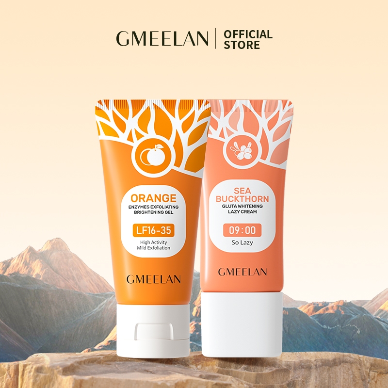 ซื้อ Gmeelan ดอร์ฟวิลเรียล โพลีแพ็บไทด์ รีสโตร์ริ่ง เลซี่ ครีม ครีมไวท์เทนนิ่ง แต่งหน้าอย่างรวดเร็ว แต่งหน้าติดทนนาน เจลผลัดเซลล์ผิวด้วยเอนไซม์สีส้ม ขัดผิวอย่างอ่อนโยน เจลขัดผิว เจลขัดผิวหน้า เจลขัดผิวหน้า รวดเร็วและไม่เป็นอันตราย 30g+50g