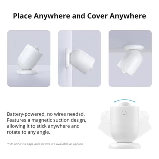 Sonoff SNZB-03P ZigBee Motion Sensor สมาร์ทการตรวจจับแสง Motion Trigger Alarm ทํางานร่วมกับ ZB Bridge ผ่าน eWeLink APP Alexa Google