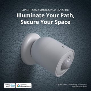 Sonoff SNZB-03P Zigbee Motion Sensor Light Detection Home Se…