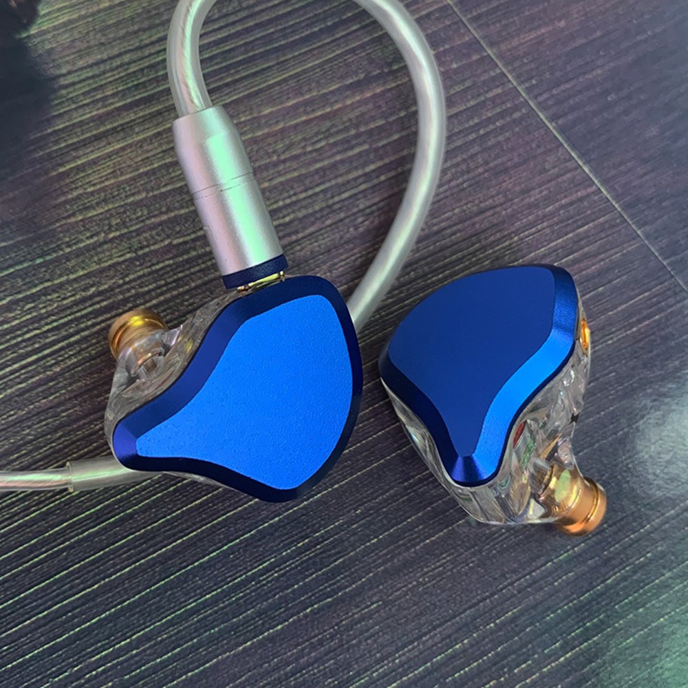 Fengru CF3 2DD หูฟังชนิดใส่ในหู HiFi Music Audiophile Musician หูฟัง (อย่ารวมสายเคเบิล)
