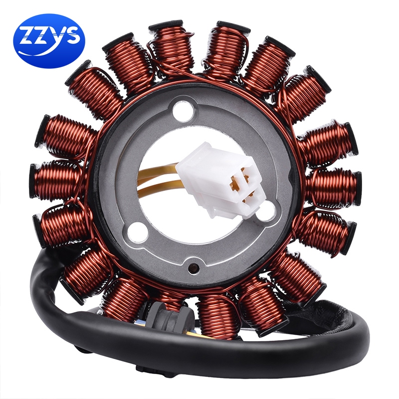 SUZUKI เครื่องกําเนิดไฟฟ้ารถจักรยานยนต์ชิ้นส่วนขดลวดสเตเตอร์แม่เหล็กสําหรับรถจักรยานยนต์ซูซูกิ GSX-R