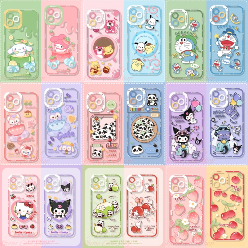 เคส Huawei Y9 Prime 2019 Nova 3i 5T 7 SE Huaweiy9 Huaweiy9prime Nova3i Nova5t nova7se Clear Protect Camera Cute Dog Rabbit Bear Doraemon Soft Case