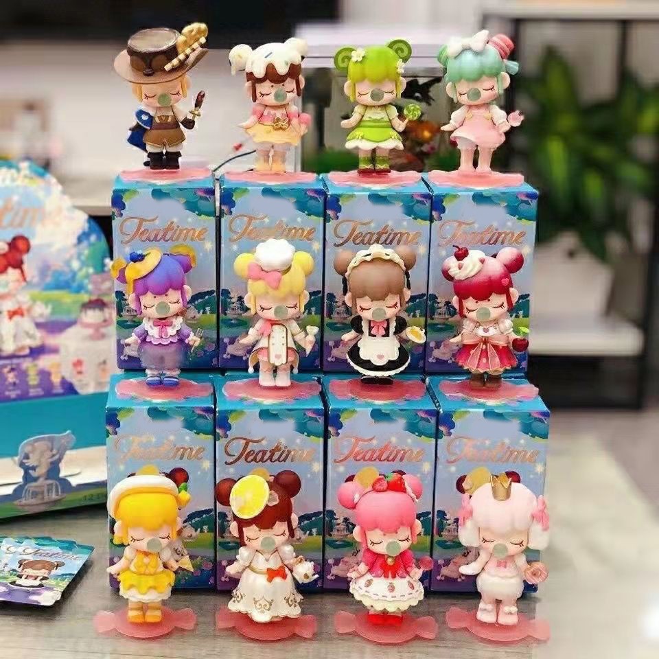 [YPU] Robotime Rolife Nanci VIII 24 กล่องเงื่อนไขพลังงานแสงอาทิตย์ ตุ๊กตาฟิกเกอร์ ของเล่น กล่องเซอร์ไพรส์