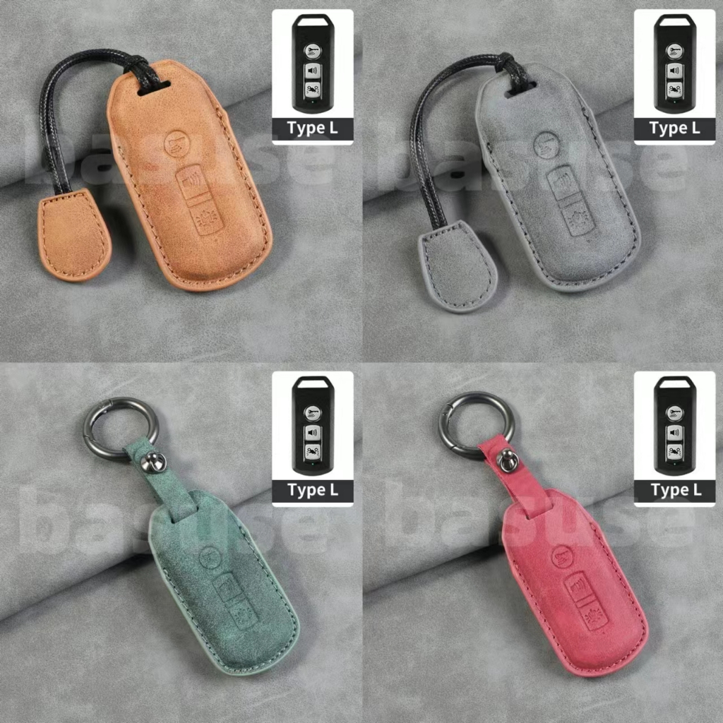 สําหรับ Honda Adv 150 Pcx 150 Remote Key Leather Case Cover Bristol Adx 160 Key Cover