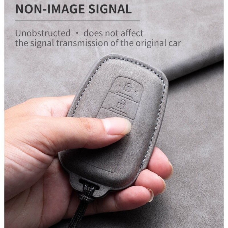สําหรับ Toyota Harrier / Camry / Fortuner / Innova Zenix Keyless Remote หนังกุญแจรถพร ้ อมโซ ่ ราคา ถูกที่สุด ดีลบีเคเค แกลเลอรีภาพที่ 6