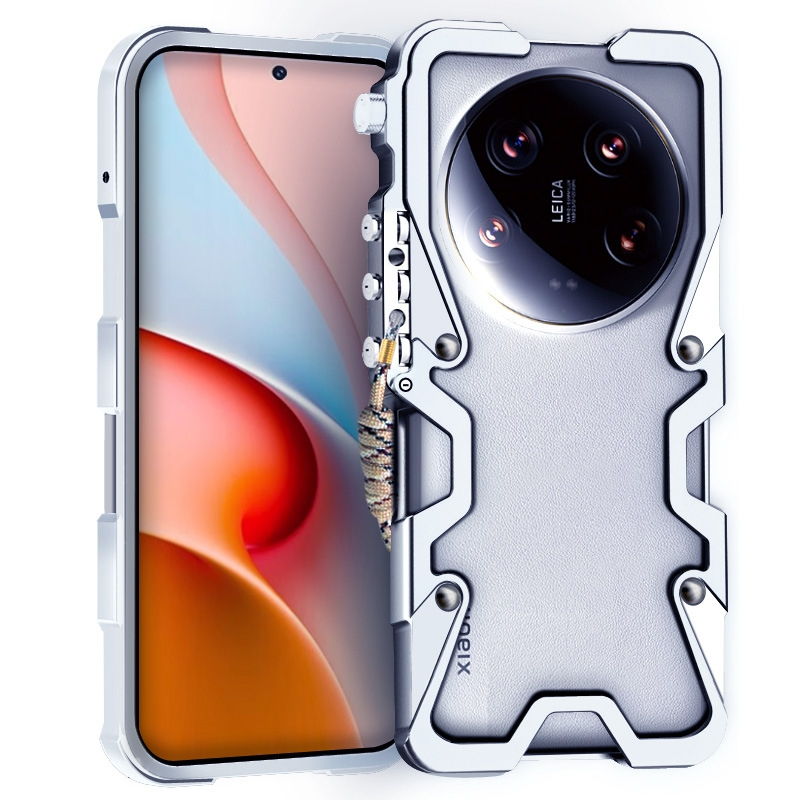 เกราะป้องกันกรณีเหมาะสําหรับ Xiaomi 14 Ultra 14pro 13pro รูปที่ 2