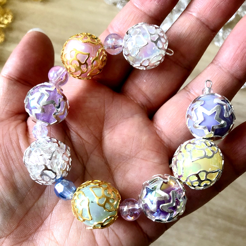 20 ชิ ้ น DIY ลูกปัดรูปร ่ างโลหะผสม DIY ลูกปัดรูปร ่ างสําหรับลูกปัด 16 มม