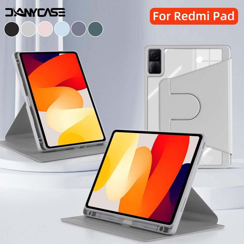 360 ° เคสเปลือกหมุนได ้ สําหรับ Xiaomi Redmi SE 11 นิ ้ ว 2023 พร ้ อมที ่ ใส ่ ปากกา