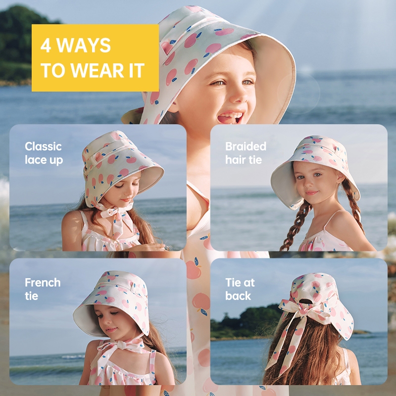 หมวกกันแดดเด ็ ก Lemonkid หมวกกันแดดป ้ องกันรังสีอัลตราไวโอเลตฤดูร ้ อนสําหรับเด ็ กชายและเด ็ กหญิง