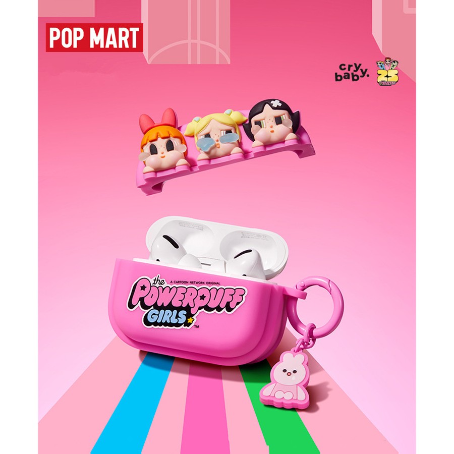 Crybaby Powerpuff Girls หูฟัง POPMART Apple Airpods Pro Pendant Display Box