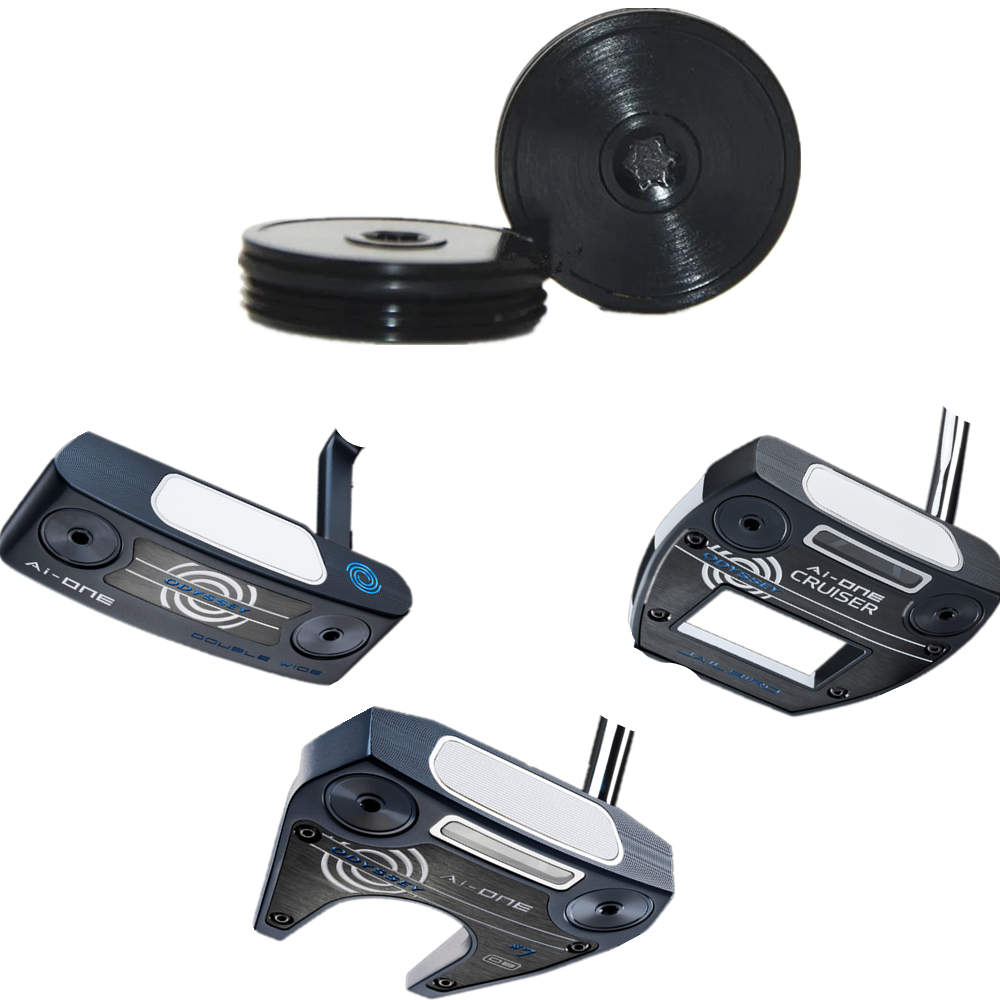 เข้ากันได้กับปี 2024 Odyssey AI-ONE Putter Series Golf Club Head น้ําหนัก 2 ชิ้น