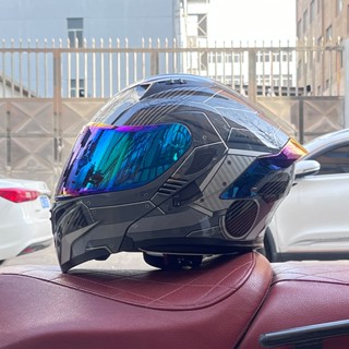 Orz-991 หมวกกันน็อค แบบเต็มหน้า พับได้ สําหรับขี่รถจักรยานยน…