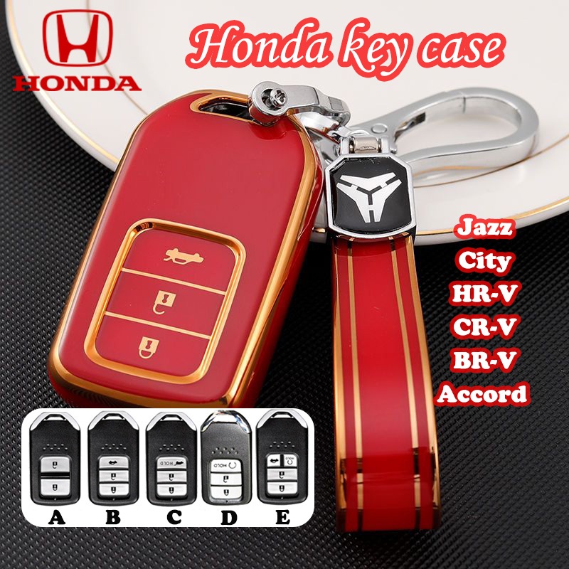 เคสกุญแจHonda city 2014 city 2015เปลือกเดียวHonda civic พวงกุญแจcrv/hrv/brv Honda jazz 2013/2014